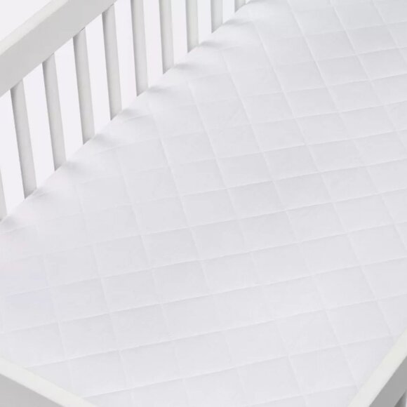 Cloud Island Crib Mattress Protector Standard Cotton New - Picture 4 of 4